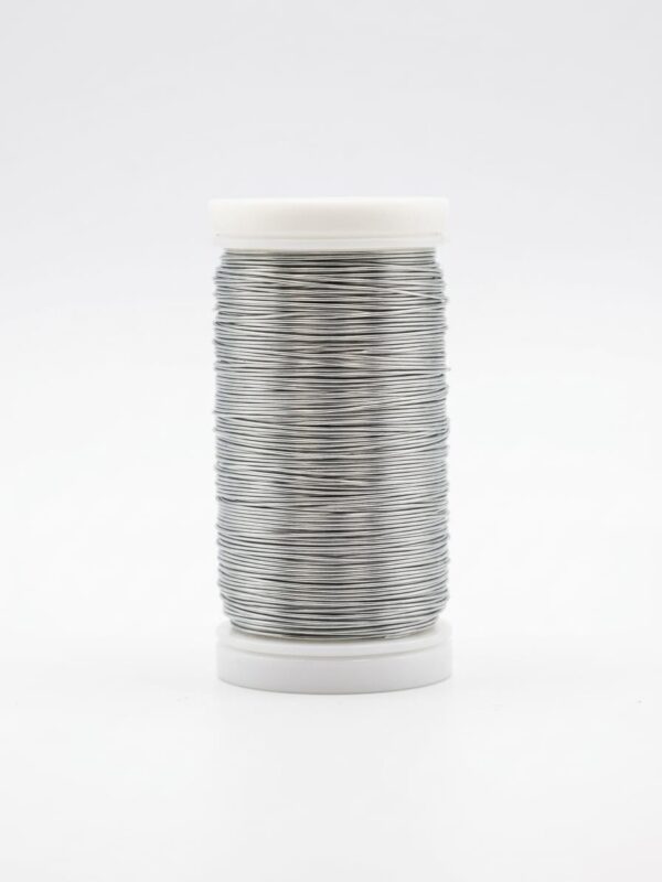 Metāla stieple (sudraba) 0.35 mm 100 gr / 190-200