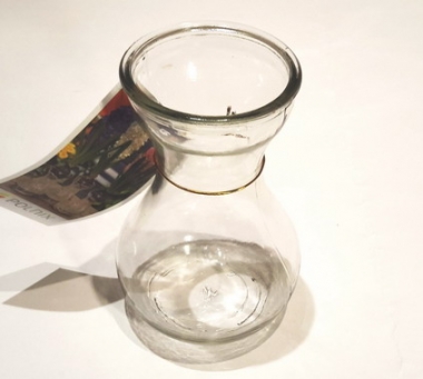 Stikla vāze hiacintei 180-01