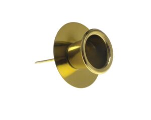 Adventes svečturi zelta 5,3 cm, 4 gab / 190-170