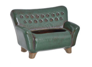 Keramikas puķu pods - sofa