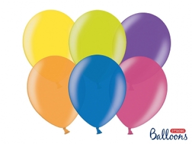 Baloni /170-501/ 12 cm Metalic Mix 100 gab