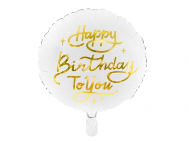Folija balons Happy Birthday To You  35 cm