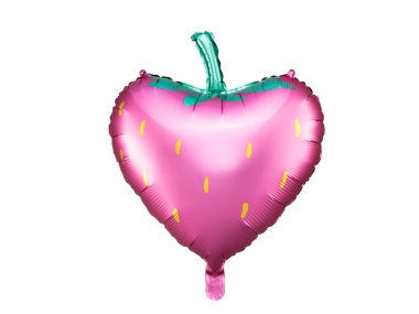 Folija balons Strawberry, 42x45cm