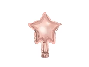 Folija baloni Stars 12 cm, 25 gab