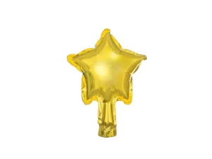 Folija baloni Stars 12 cm, 25 gab