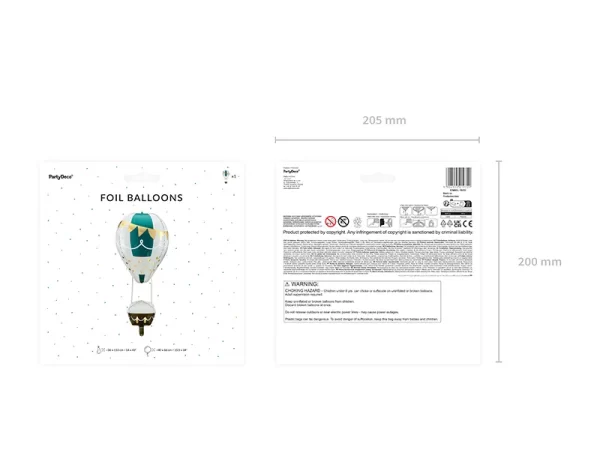Folija balons - Ballon 4 D / 111-455