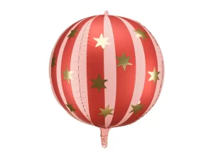 Folija balons - Zvaigžņota bumba, 75 cm  / 111-546