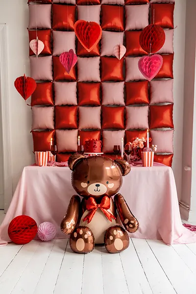 Folija balons - Teddy Bear 84 x 75 cm / 111-556
