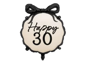 Folija balons - Happy 30, 47.5x45 cm  / 111-550