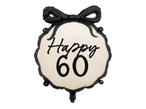 Folija balons - Happy 60, 47.5x45 cm  / 111-547