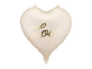 Folijas balons heart Love, 45 cm / 111-667