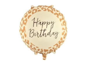 Folijas balons - Happy Birthday, 35x35 cm / 111-718