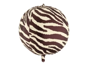 Folijas balons - Zebra Stripes Ball, 75 cm / 111-720