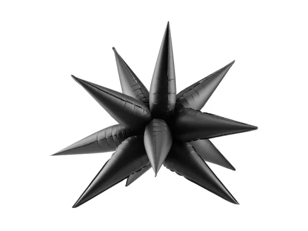 Folija balons - Zvaigzne 3D  / 95 cm
