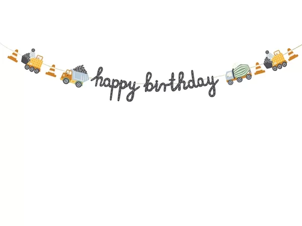 Baneris Happy birthday / 120-580