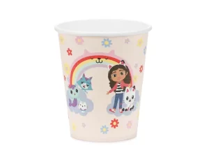 Papīra glāzes Gabby's Dollhouse, 250 ml / 120-841
