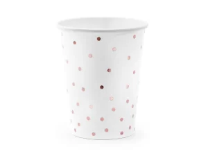 Papīra glāzes 6 gab, 260 ml / 160-215