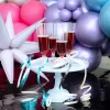 Plastmasas šampanieša glāzes, 150 ml, 8 gab / 120-778