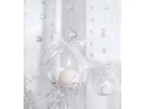 Stikla svečturis 160-70 / 10 cm
