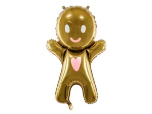 Folija balons Gingerbread Man,  67x97 cm