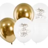 Balonu kompl. Happy Birthday 111-265 / 6 gab, 30 cm