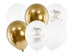 big_SB14P-305-000-6_01_S.webp Balonu kompl. Happy Birthday 111-265 / 6 gab, 30 cm