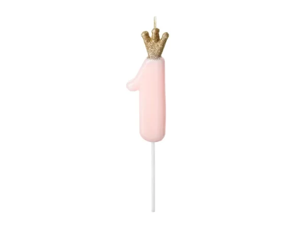 Jubilejas svece cipari no 0-9 / 9,5 cm