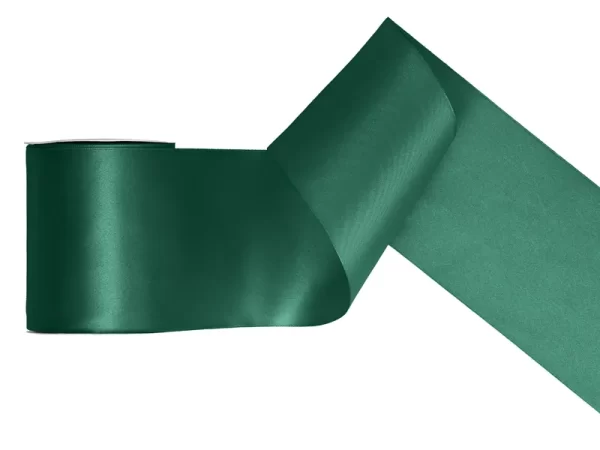 Satīna lenta - pudeļu zaļa -012B / 3mm - 100mm