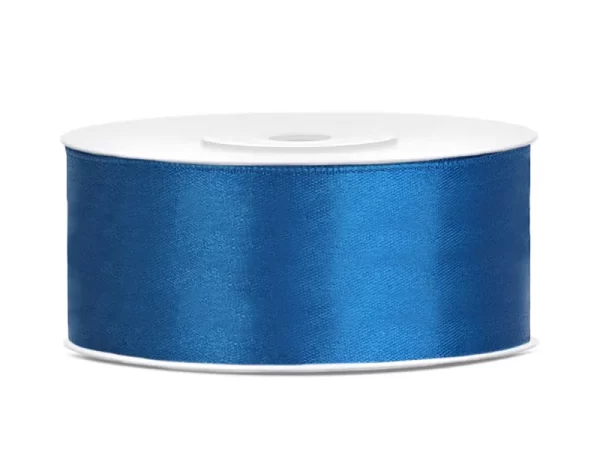 Satīna lenta - zila - 001/ 3mm - 50mm