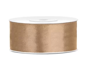Satīna lenta - zeltaina -019J / 3mm - 100mm