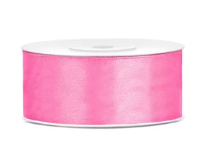 Satīna lenta - rozā - 081 / 3mm - 50mm