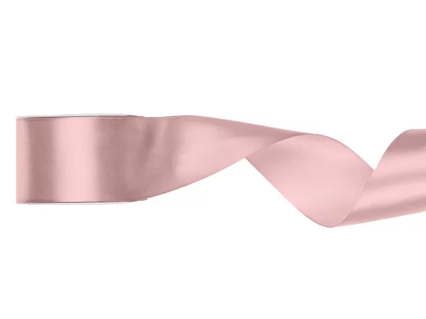 Satīna lenta - gaiša pasteļrozā - 081BRJ / 3mm - 100mm