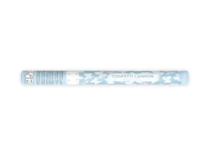 Konfetti (plaukšķene) ar baltiem taureņiem 170-278 / 60cm