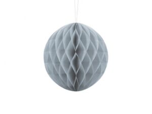 bumba-73.jpeg Zīdpapīra bumba no 10 cm - 40 cm pelēka