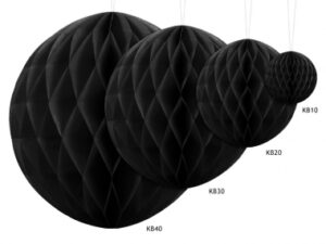 bumba-83.jpeg Zīdpapīra bumba no 10 cm - 40 cm melna
