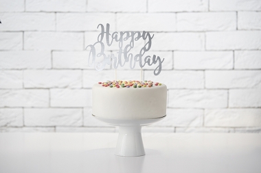 Dekors kūkai Happy Birthday 190-832