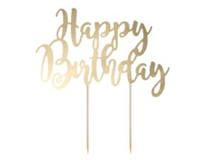 Dekors kūkai Happy Birthday 190-831