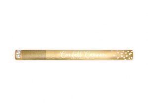 Konfetti (plaukšķene) ar zelta sirsniņām 120-327 / 60 cm