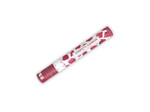Konfetti (plaukšķene) bordo rožu ziedlapas 190-737 / 40cm