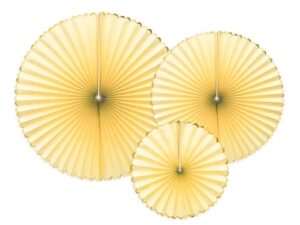 Papīra rozetes 180-606 / 3 gab