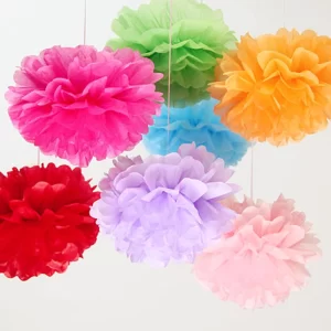 titulbilde.webp Zīdpapīra POM-POM 25 cm 170-455 / dažādas krāsas