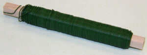 Metāla stieple (zaļa) 190-105 / 0,7 mm 100 gr