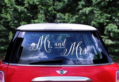Uzlīmes automašīnai Mr.and Mrs. 190-802