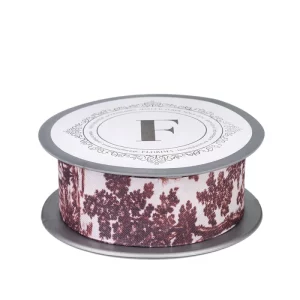 wstazka-toile-de-jouy-bordobialy-38cm10m-225558.webp Auduma lenta 3,8 cm, 10m / 100-266