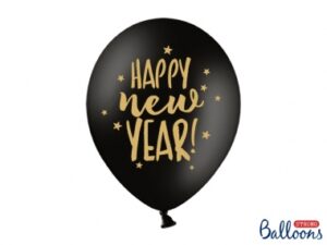 Balons Happy New Year 111-45FA / 30 cm