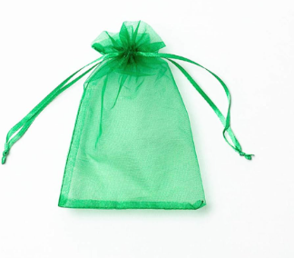 Organzas maisiņš, 9 x 12 cm / 150-413