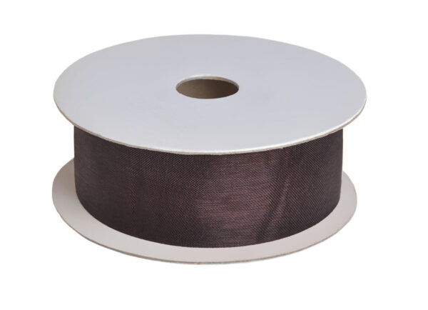 Organzas lenta -  tumši brūna  / 15mm - 40mm