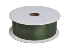 Organzas lenta - tumši zaļa  / 15mm - 40mm