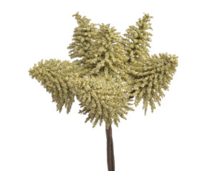 Ziemassvētku eglīte,16 cm, 6 gab.pušķī, mākslīgais augs / 120-611