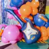 Folijas balons "Ģitāra", 41x105 cm